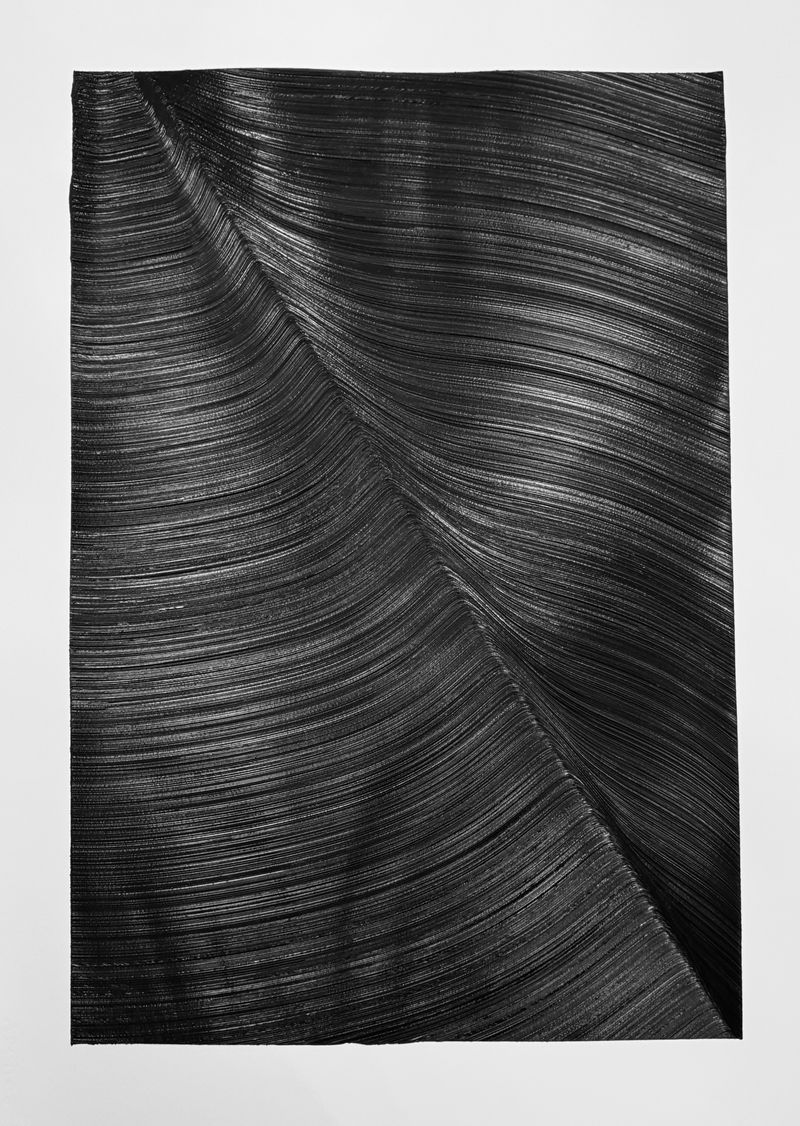 Arches 3 - Huile sur papier arches - 66x86 cm